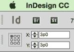 Adobe InDesign: referentiepunt van een object aanpassen