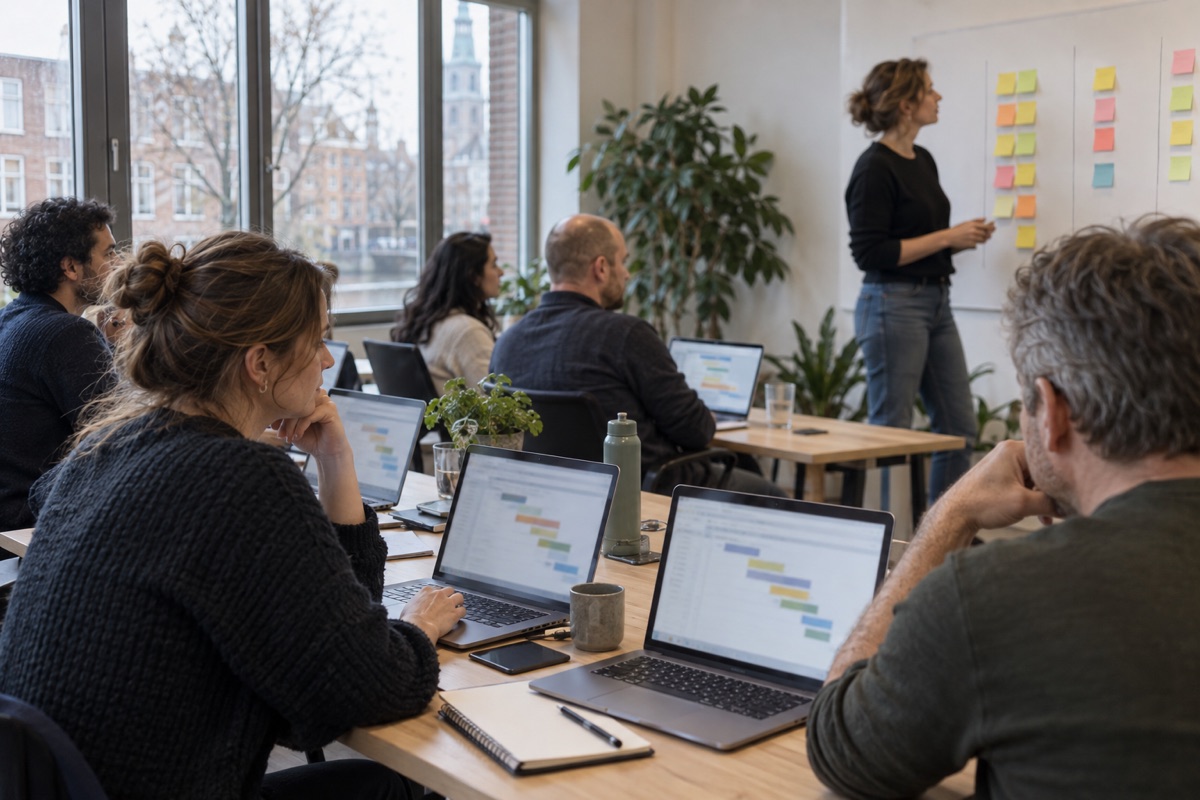 Cursus MS Project in Groningen