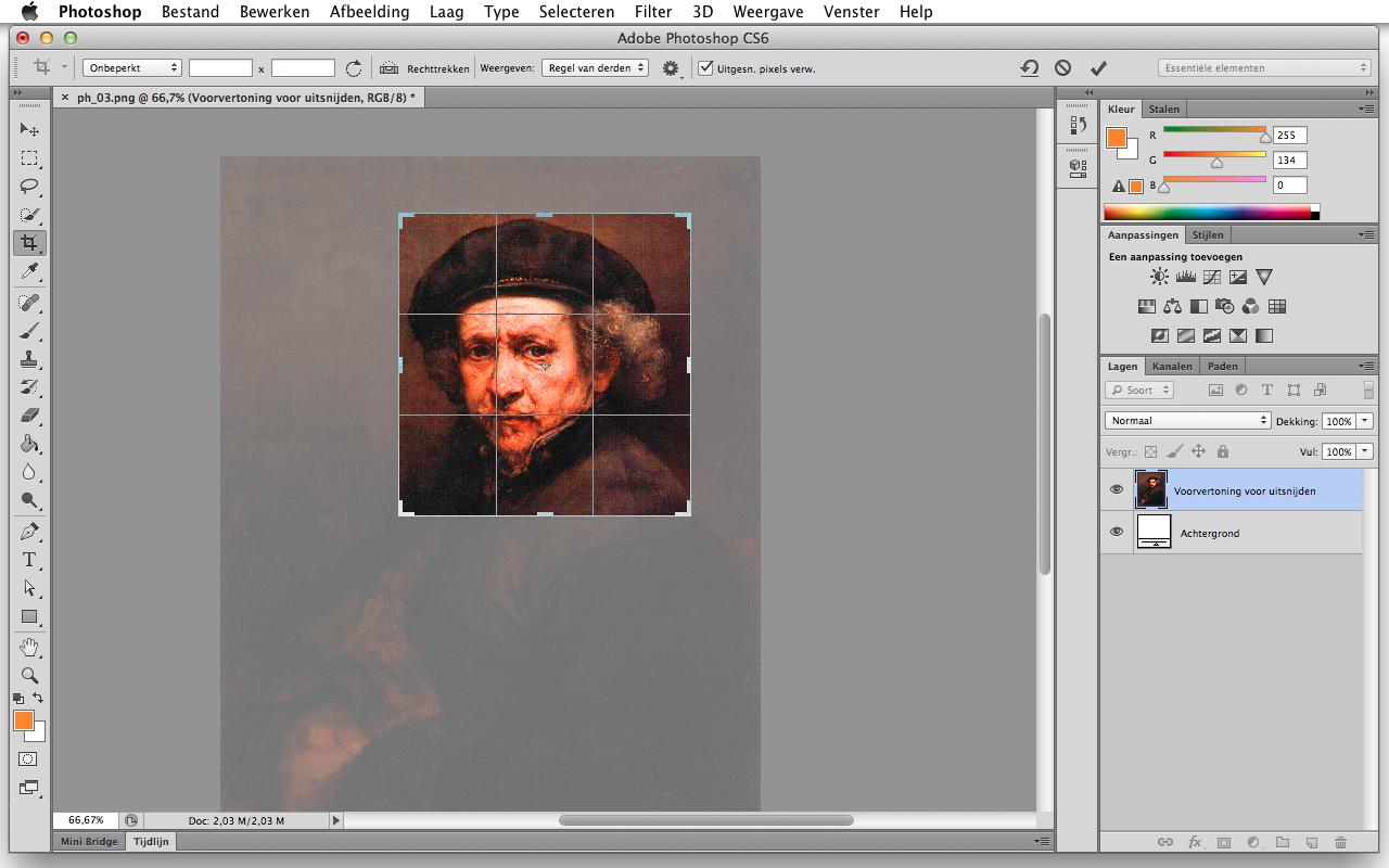 Een pasfoto van Rembrandt | Learnit