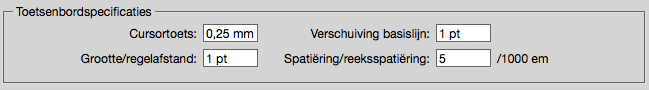 Adobe InDesign: Afstand cursustoets instellen Adobe InDesign: Afstand cursustoets instellen